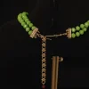 Vintage Floral Heavy - work Necklace