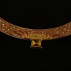 Exquisite Copper Alloy Fan - Shaped Retro Necklace