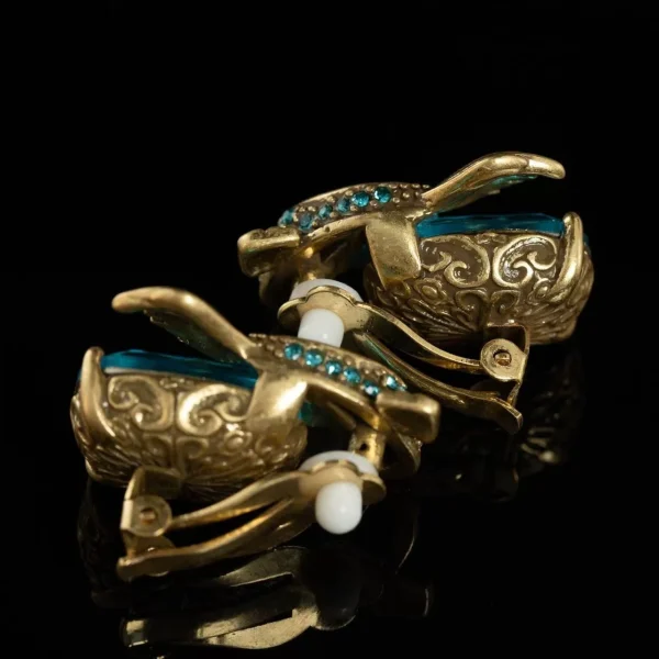 Vintage Fish - Shaped Clip Earrings