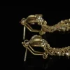 Bee - Shaped Tassel Earrings