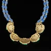 Vintage - Style Beaded Necklace