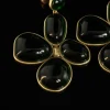Black Floral Earrings
