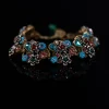 Vintage - Inspired Floral Bracelet