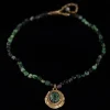 Green Natural Stone Necklace