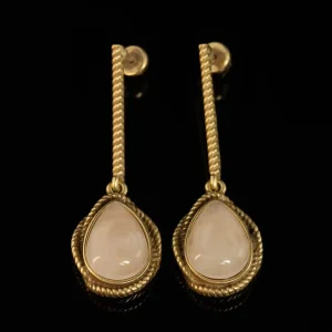 Copper Alloy Diamond - Shaped Earrings