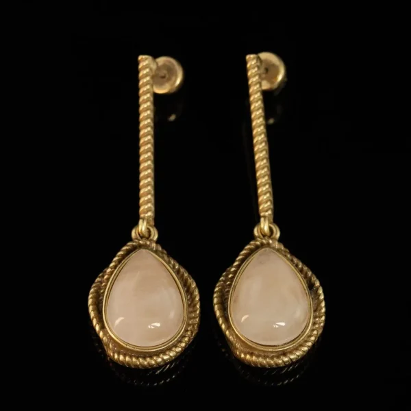 Delicate Drop - Shaped Pendant Earrings