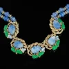 Vintage - Style Beaded Necklace
