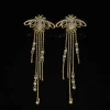 Bee - Shaped Tassel Earrings
