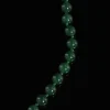 Emerald - Green Natural Stone and Pearl Necklace