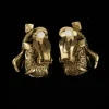 Vintage Fish - Shaped Clip Earrings