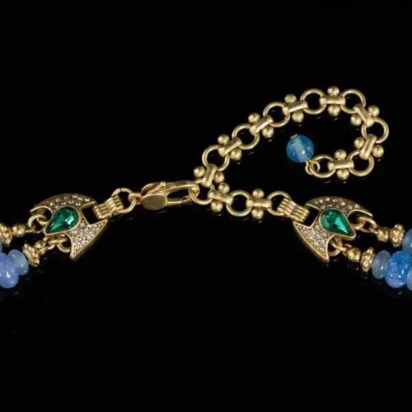 Vintage - Style Beaded Necklace