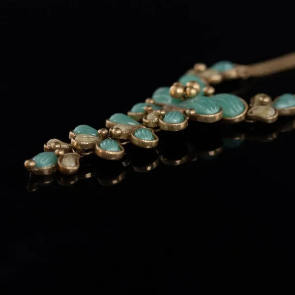 Colorful Petal - Shaped Necklace