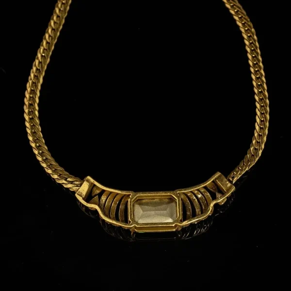Vintage Emerald Necklace