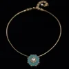 Vintage Copper - Alloy Flower Necklace