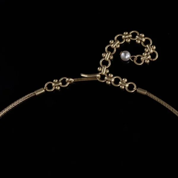 Vintage Copper - Alloy Flower Necklace