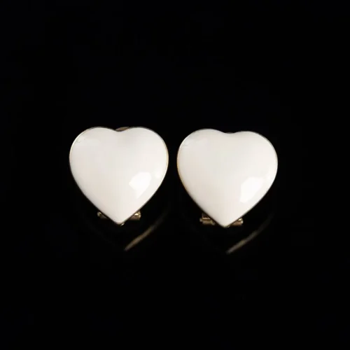Vintage Heart - Shaped Earrings