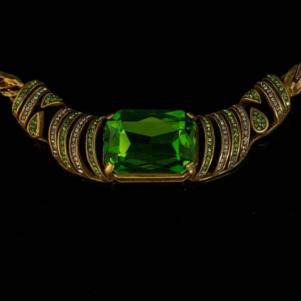 Vintage Emerald Necklace