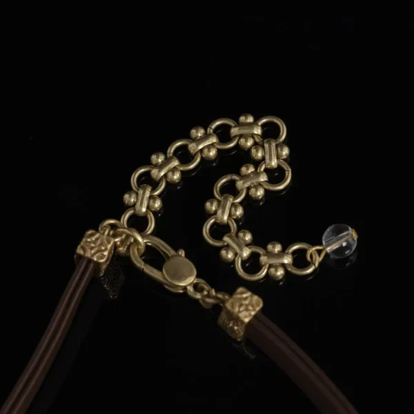 Leather Choker Necklaces for Wome