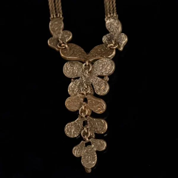 Colorful Petal - Shaped Necklace