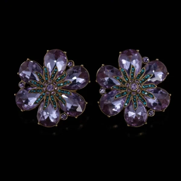 Vintage Floral Earrings
