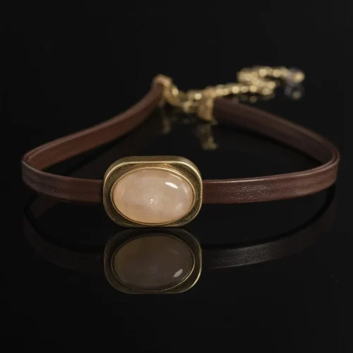 Leather Choker Necklaces for Wome