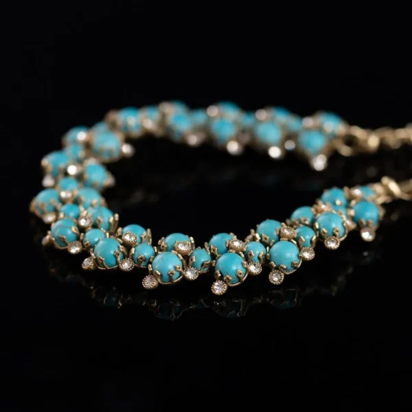 Elegance and Nature Turquoise Necklace