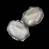 White Jelly - Hued Statement Earrings