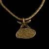 Retro - Gold Natural Stone Necklace