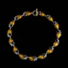 High - End Elegant Natural Stone & Enamel Necklace