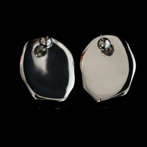 White Jelly - Hued Statement Earrings