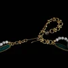 Enamel Natural Stone Necklace