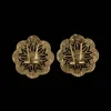 Vintage - Inspired Artistry Floral Earrings