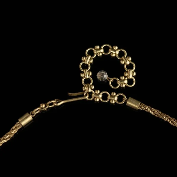 Vintage Gold - Toned Pendant Necklace