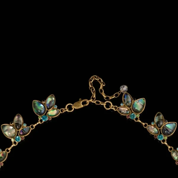Women's Colorful Shell - Inlaid Necklace