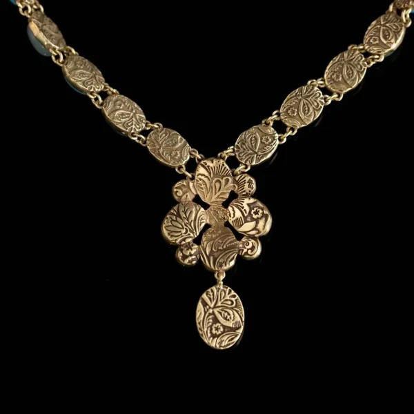Natural Stone Turquoise Necklace