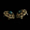 Vintage - Inspired Artistry Floral Earrings