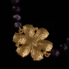 Vintage Amethyst and Zircon Necklace