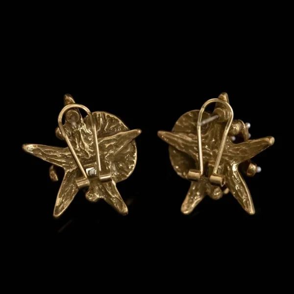 Vintage Starfish Knit - Inspired Earrings