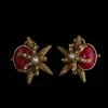 Vintage Starfish Knit - Inspired Earrings