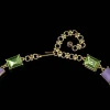 High - End Fashion Colorful Crystal Enamel Necklace